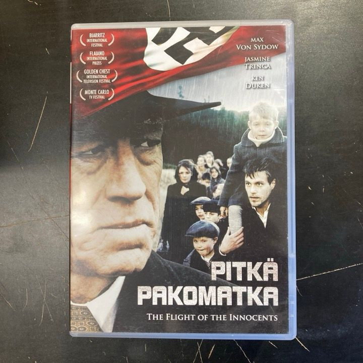 Pitkä pakomatka DVD (M-/M-) -sota/draama-